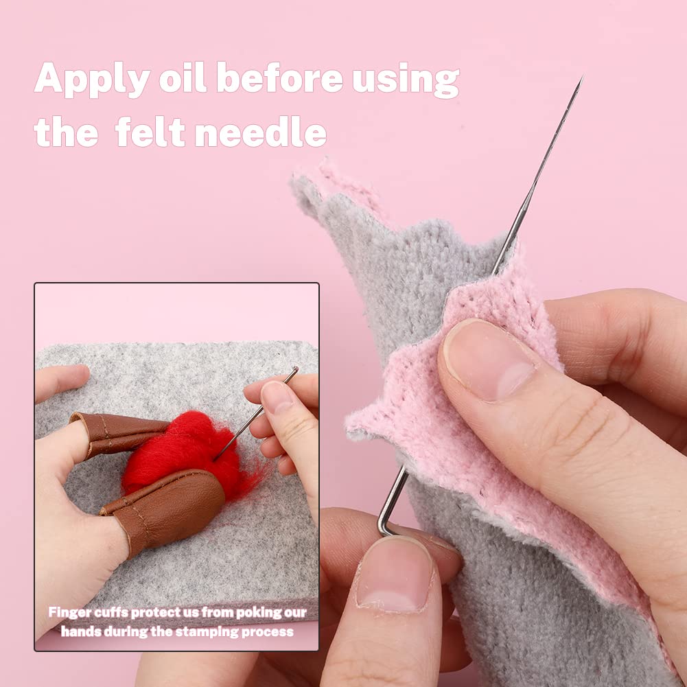Needle Felting Tool with 6x6Needle Felting Mat – Mayboos